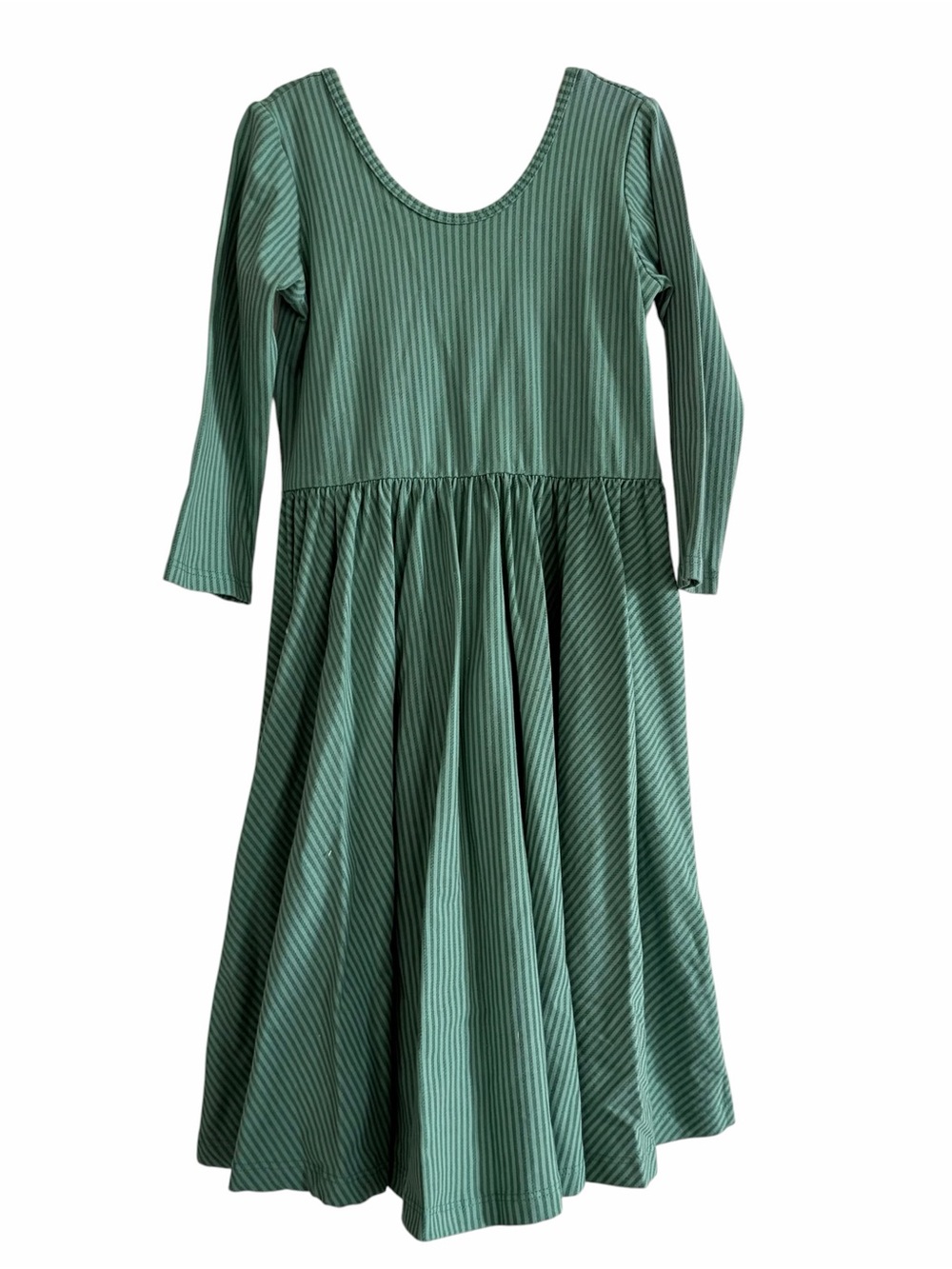 Alice + Ames Green Long Sleeve Ballet Dress